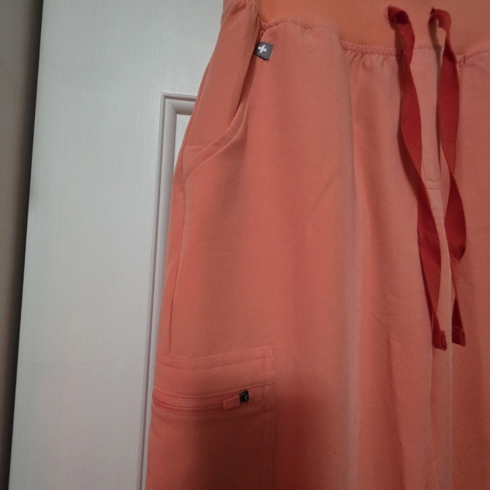 Figs Zamora NWT High Waisted Jogger Pants Spiced Cider Size XS/P - Picture 3 of 11